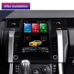12.1 Inch Range Rover Car Stereo DVD Player Tesla Style Screen Android 10