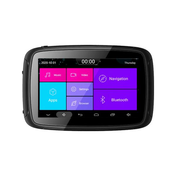Buy cheap 1GB RAM 16GB ROM Motorcycle GPS Navigator Sat Nav 5'' Waterproof IP67 3000mAH from wholesalers