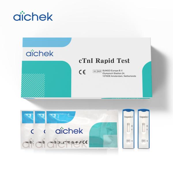 Buy cheap I CTnI Cardiac Troponin T Test Kit Blood LFT Lateral Flow Test from wholesalers