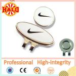 Buy cheap Metal Hard enamel Magnetic Golf Ball Marker With Hat Clip from wholesalers