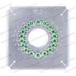 SCAPC 18 Fiber Optic Polishing Plate Fiber Optic Fixtures For SFP550