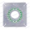 Buy cheap SCAPC 18 Fiber Optic Polishing Plate Fiber Optic Fixtures For SFP550 from wholesalers