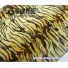 Buy cheap Wholesale 100% Polyester Tiger Stripes Flannel Blanket Fabric Coral Fleece for bed use from wholesalers