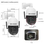 Outdoor 12-inch 5-megapixel 40x optical zoom wifi camera BAT-680K-5A 12V Power