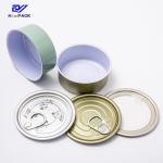 Metal Lid Weed Packaging Can 80g Capacity Adjustable Body Height 0.19mm Iron