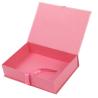 Buy cheap Book Shape Pink Printed Magnetic Cardboard Gift Box With Ribbon Decoration from wholesalers