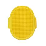 Adjustable Handle Dog Bath Brush TPR Massage Rubber Curry Comb Dog Grooming