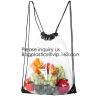 Buy cheap Drawstring Bags, Waterproof Small Clear Bag For Stadium Colleges Sport Event Work Concert Security Approved from wholesalers