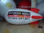 Custom Fireproof Helium Airship Large PVC for Outdoor Events