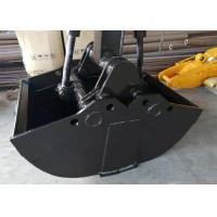 Buy cheap Strong Hydraulic Clamshell Bucket For Excavator , Wheel Excavator Backhoe Clam product