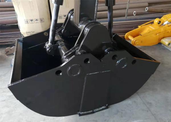 Buy cheap Strong Hydraulic Clamshell Bucket For Excavator , Wheel Excavator Backhoe Clam Bucket from wholesalers