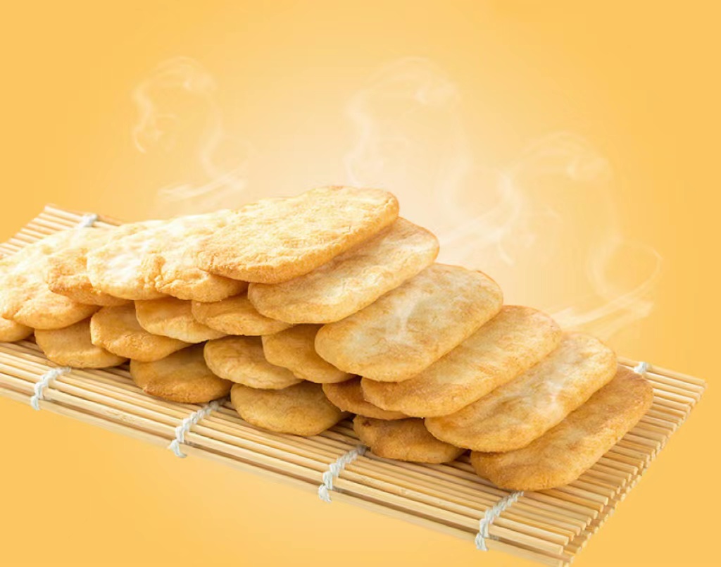 Corn Flavor Senbei Rice Crackers 5kg Black Sesame Rice Cracker