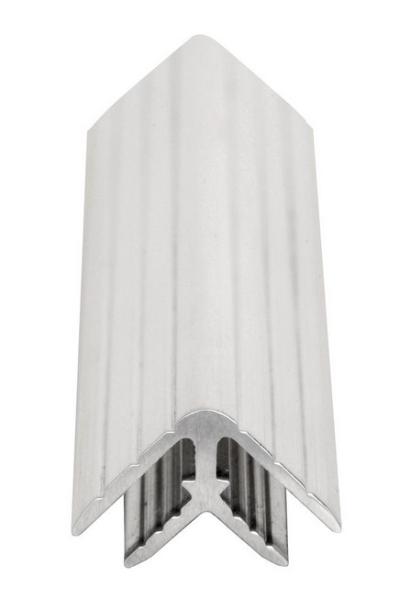 Buy cheap Polishing Aluminum Extrusion Corner 6063 - T5 Industrial Aluminum Extrusion Shapes from wholesalers