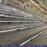 Buy cheap 200 - 500 People Retractable Bleacher Seating With Handrail And Aisle Available Optional from wholesalers
