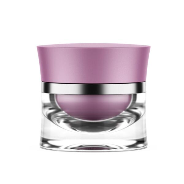 Buy cheap Acrylic double wall round cosmetic packaging jars container airless cream jar SR-2304 from wholesalers