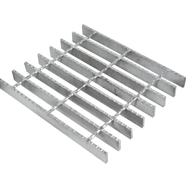 Buy cheap Serrated Heavy Duty Metal Floor Grates Galvanized Steel Bar 10mm Thickness from wholesalers