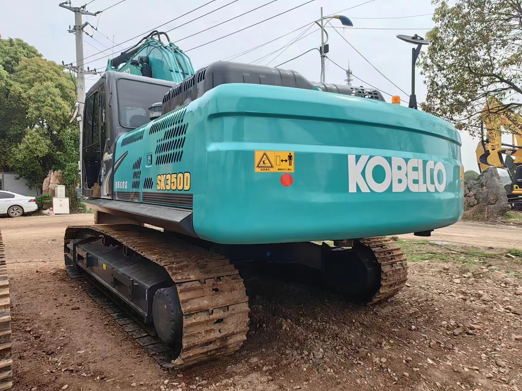 Good Condition Used Original Japan Kobelco SK350 Excavator Almost New Kobelco Digger For High Power Efficiency