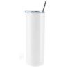 Buy cheap 20Oz With Lid And Straw Skinny Tumbler Insulated Slim Powder Coated Double Wall Vacuum Insulated Coffee Tumbler For Hot Cold Drinks from wholesalers
