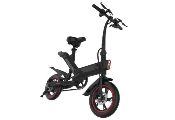 Buy cheap Teenager Portable Folding Electric Bike 350W Simple And Fashionable Design from wholesalers