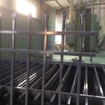 Customized Black Zinc Steel Metal Garrison Fence Panels Maintenance Free