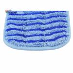 18 Inch Microfiber Dry Mop Blue PP Scrubbing Fiber High Performance Mop Head