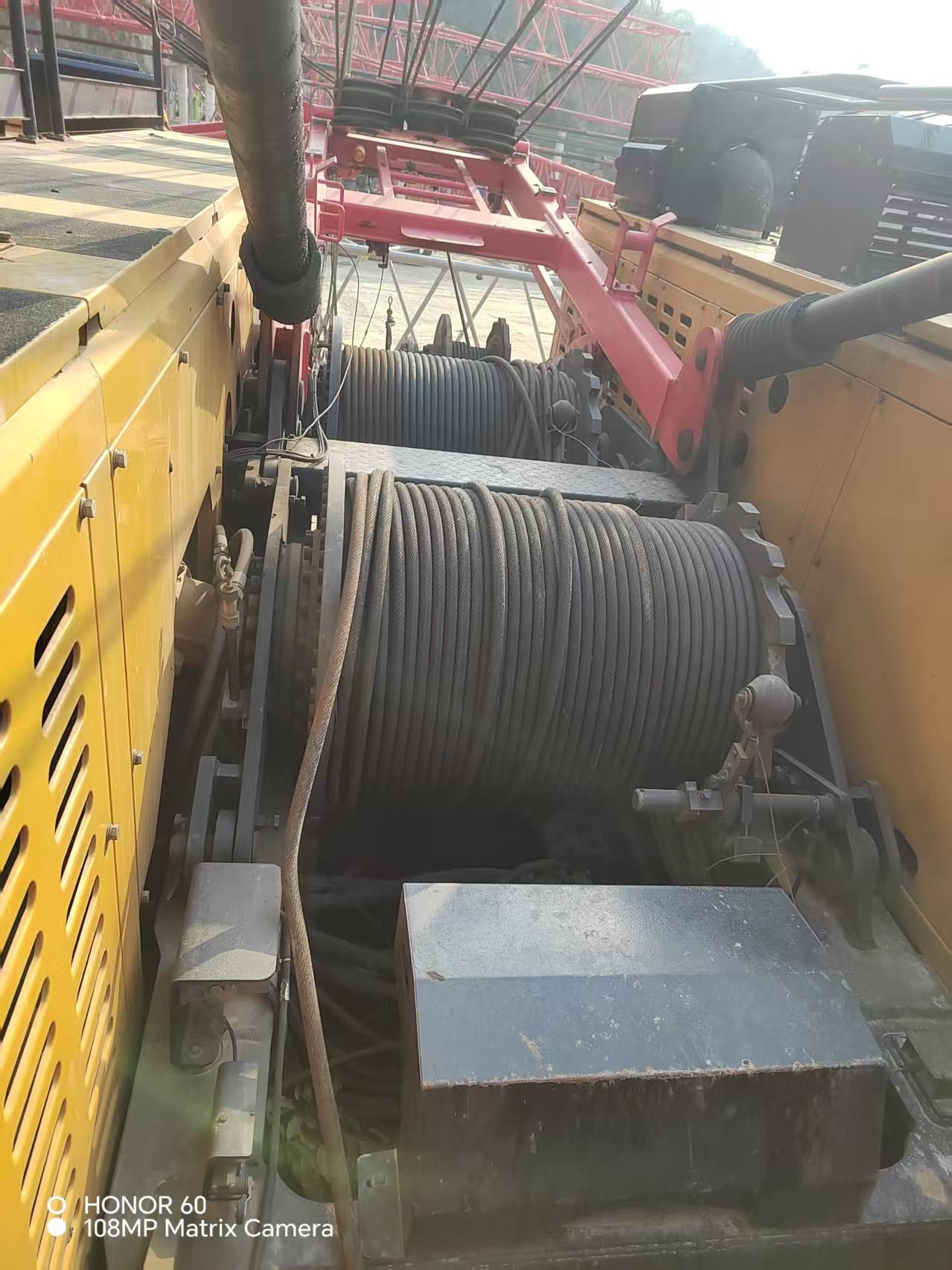 Extremely Efficient SCC750A-6 75 Ton Mobile Hydraulic Crawler Crane Heavy Lifting Equipment