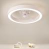 Buy cheap 2025 New Lighting Japanese Standard Cross-Border Fan Light LED Ceiling Fan Integrated Bedroom Dining Room ABS Lamp from wholesalers