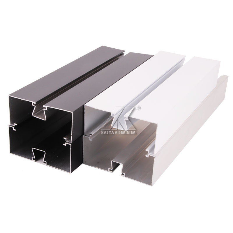 Structural Aluminum Window Extrusion Profiles Powder Coating