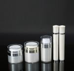 round economical 30ML 50ML 75ML 100ML white frosted plastic PP round body cream