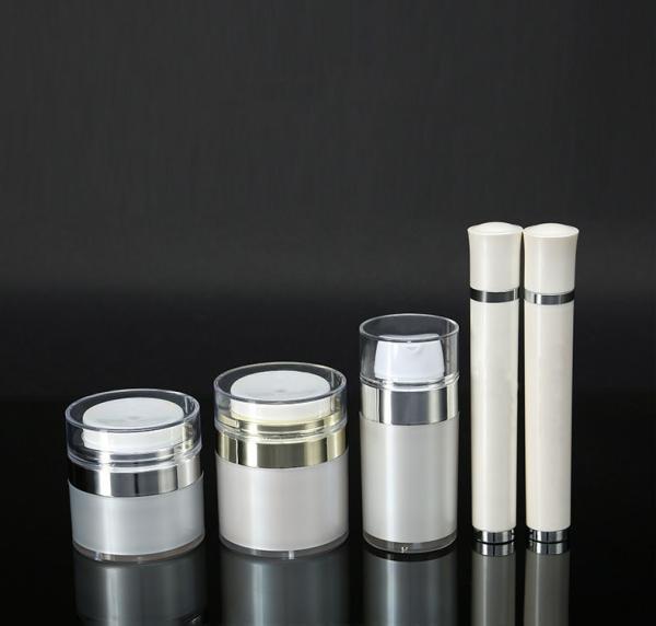 round economical 30ML 50ML 75ML 100ML white frosted plastic PP round body cream