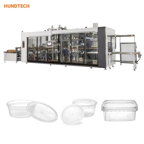 Buy cheap Multiservo Fast Food Plastic Bowl Making Machine Thermoforming 0.8MPa from wholesalers