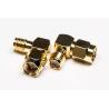 Buy cheap Right Angle Male to Female RF Coaxial Connector , SMA Coaxial Cable Fittings from wholesalers