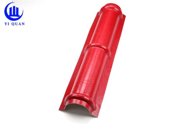 Buy cheap Syntheti Resin House Roof Parts Titled Plastic Ridge Tiles Fire - Resistant from wholesalers
