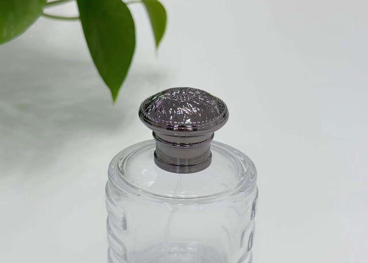 Customized Premium Zinc-Alloy Lids Perfume Bottle Caps For Safety Packaging