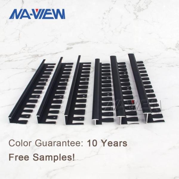 Buy cheap Decorative Ceramic Bathroom Bath Metal Tile Edging 2.7m Length from wholesalers