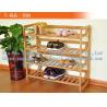 Buy cheap Bamboo shoe rack, bamboo shoe rack, wooden simple shoe rack from wholesalers
