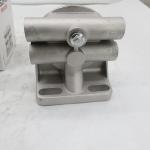 aluminum fuel filter high quality diesel fuel filter seat for Mann filter head
