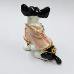 dog shape gold plated trinket box metal jewelry boxes for decoration
