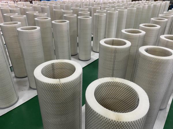 Buy cheap Twist Lock Synthetic Fiber Gas Turbine Cartridge Filters Chemical Resistance from wholesalers
