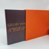 Buy cheap Bonded Leather Cover Coffee Table Book Printing Hardcover With Cloth Slipcase from wholesalers