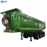 Buy cheap 25cbm 40 Ton CIMC 4 Axles Heavy Duty Dump Trailer For Transportation from wholesalers