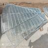 Buy cheap ANSI NAAMM Safety Galvanised Steel Walkway Grating Fan Shaped from wholesalers