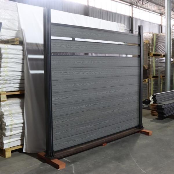 Buy cheap 3D Composite Wpc Fence Board Fireproof Wood Grain Waterproof Outdoor from wholesalers