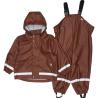Buy cheap Safety Green Reflective Rain Jacket Men'S Childrens Boys Girls Split High Visibility Rain Poncho Suit from wholesalers
