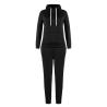 Buy cheap Embroidered Casual Plus Size Ladies Shirts Winter Sweat Suits 100% Cotton from wholesalers