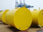 Customized Marine Mooring Buoy Exterior Steel Internal EVA Filled Marine Buoy