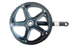 48T 170 Mm Black Road Bicycle Crankset Bike Accessories Wear Resistance