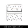 Buy cheap Rustproof 36x36cm Steel Clothes Rack For Bedroom from wholesalers