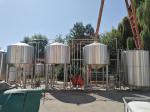 500L 1000L 1500L Commercial Beer Brewing Equipment Stainless Steel In Silver