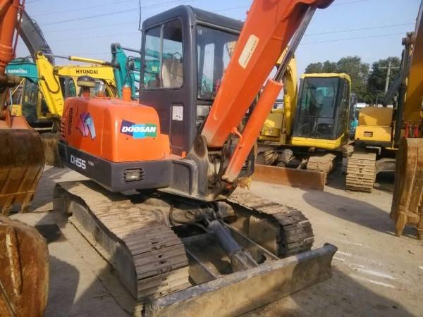 Buy cheap DOOSAN DH55 used excavator for sale from wholesalers